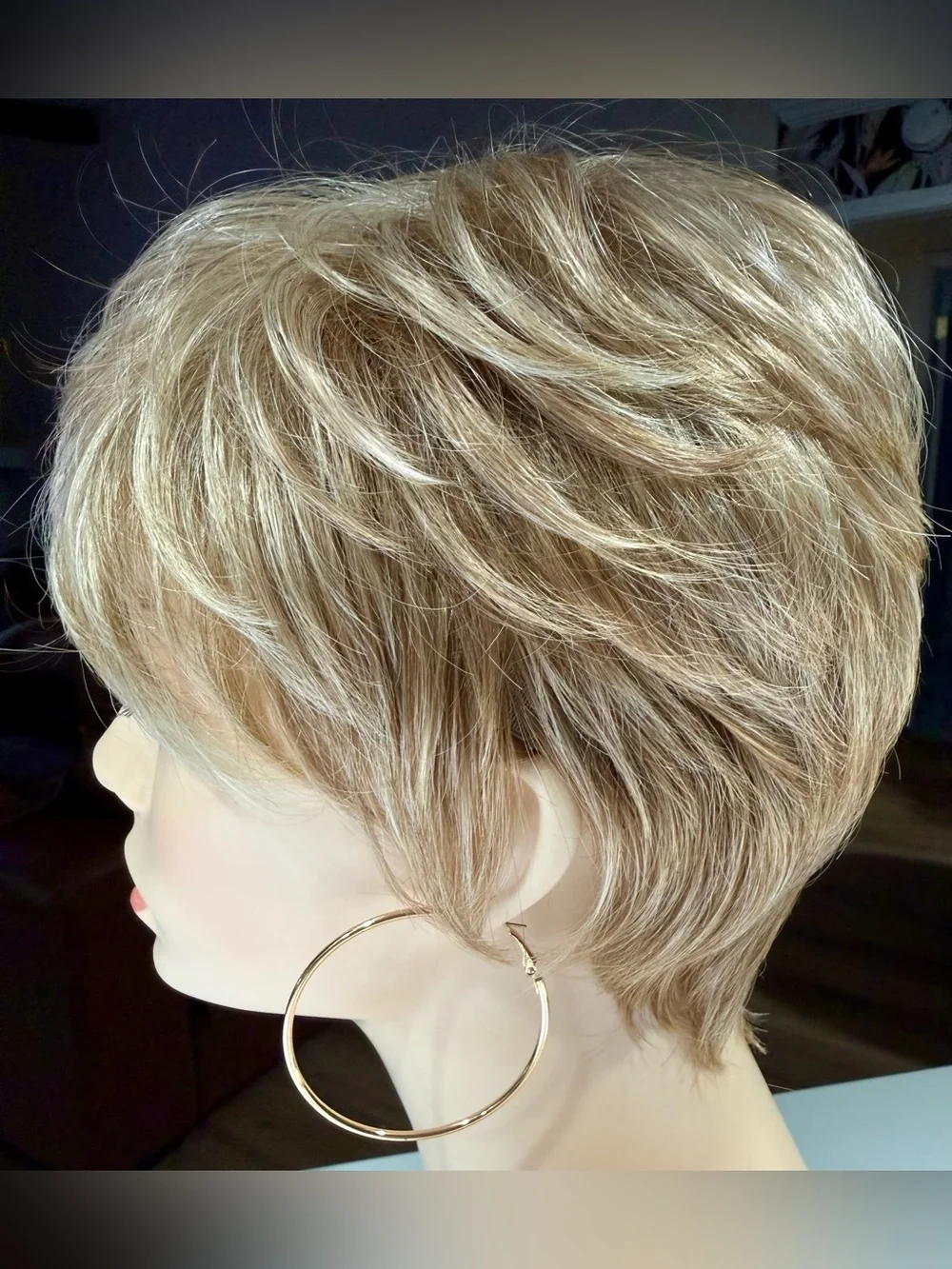 HAIR, PAULA Young Pixie with Bangs Free Part Blondes